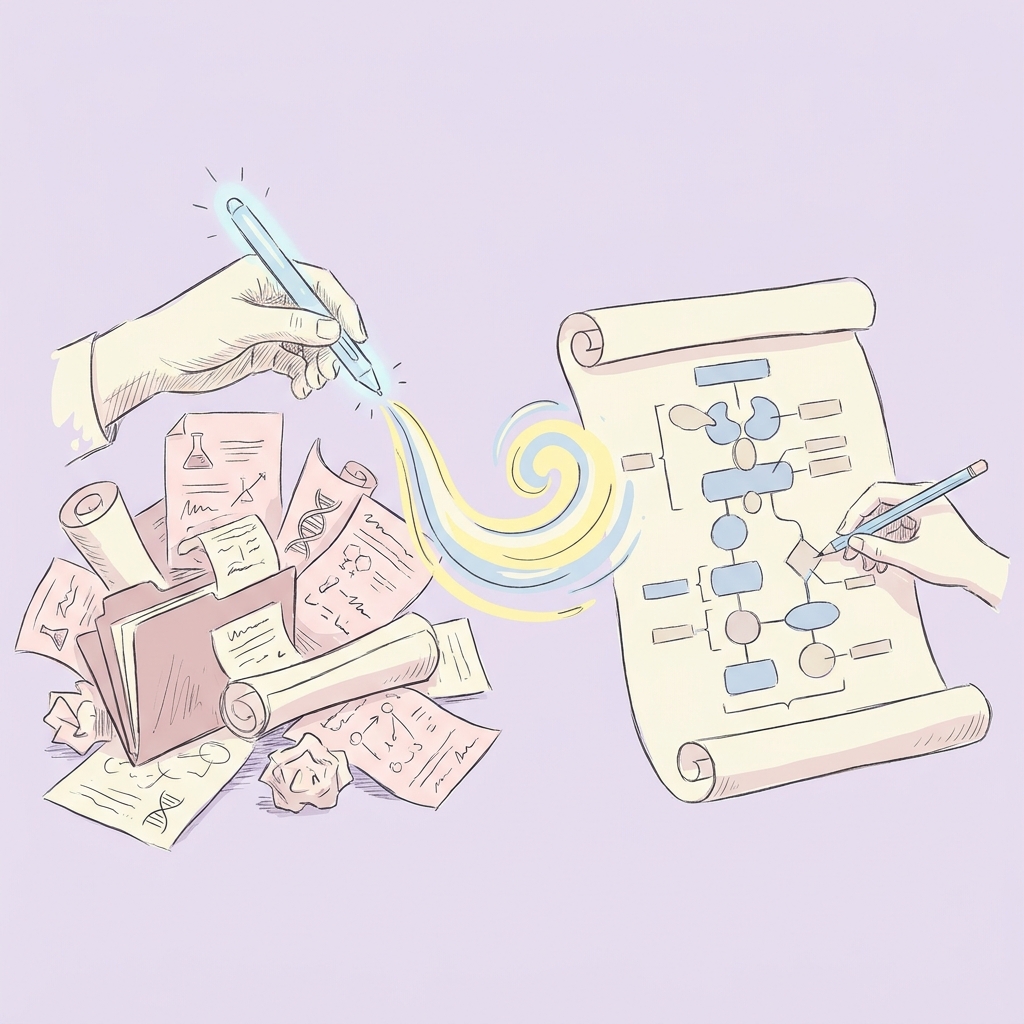 Why researchers use this protein drawing workflow