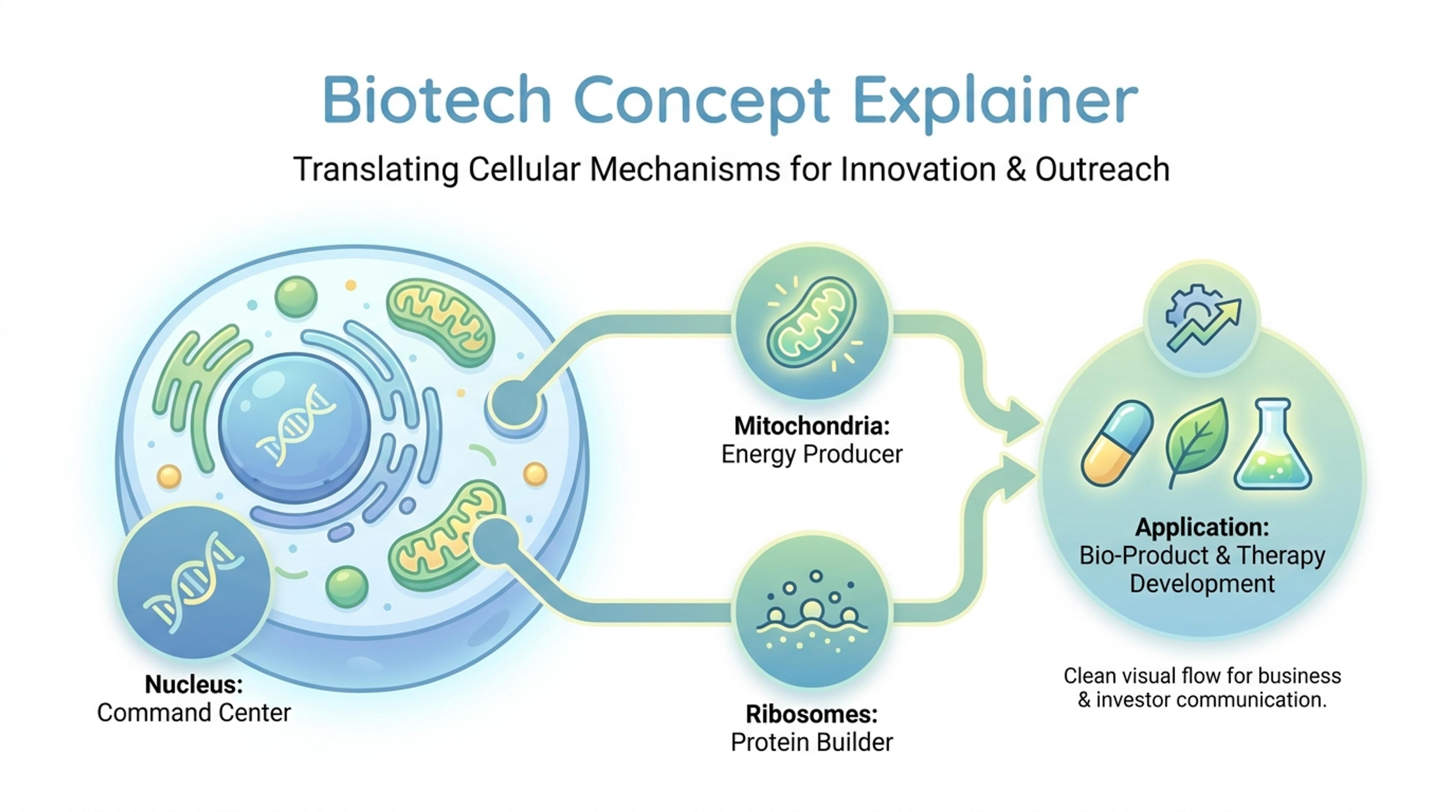 Biotech cell structure concept explainer example