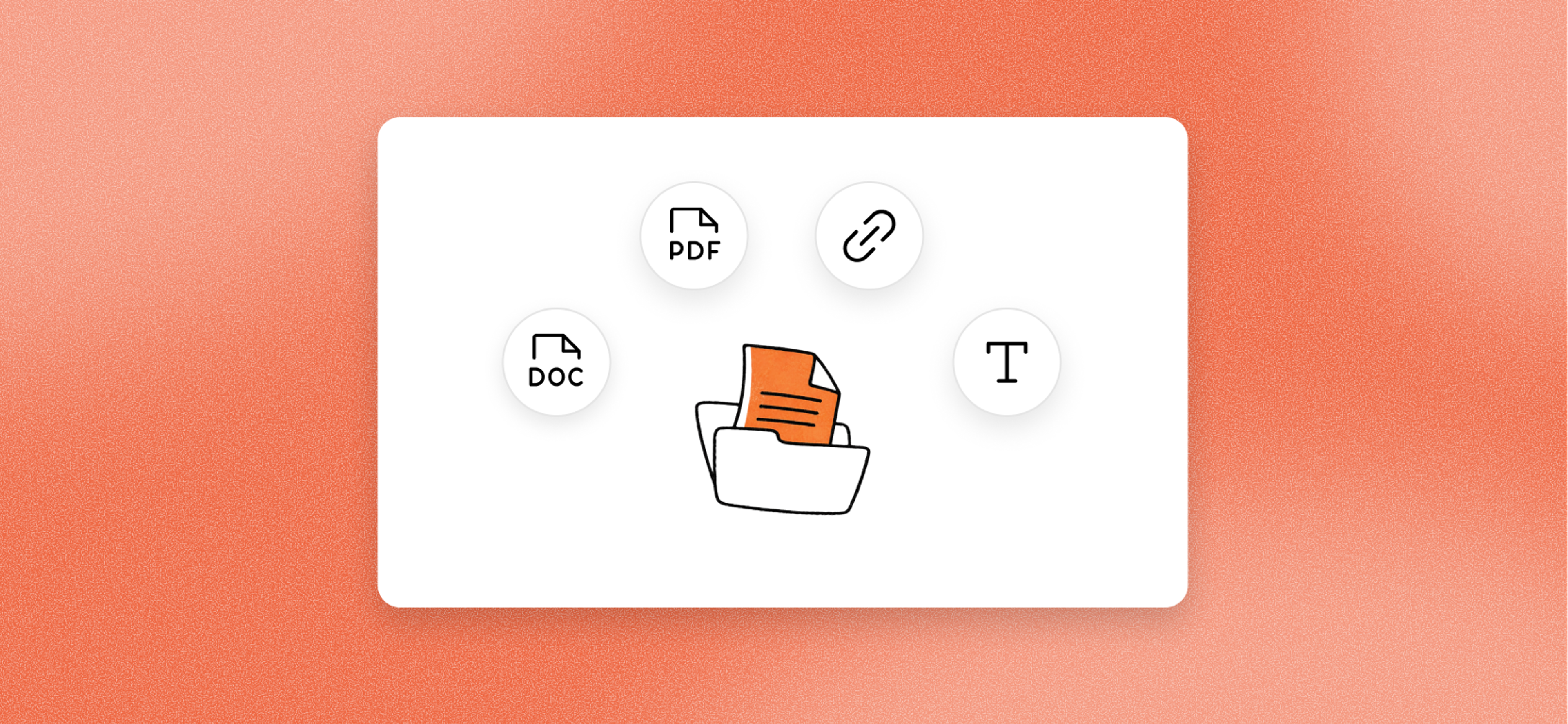 Documents, Links, and Text to Infographics