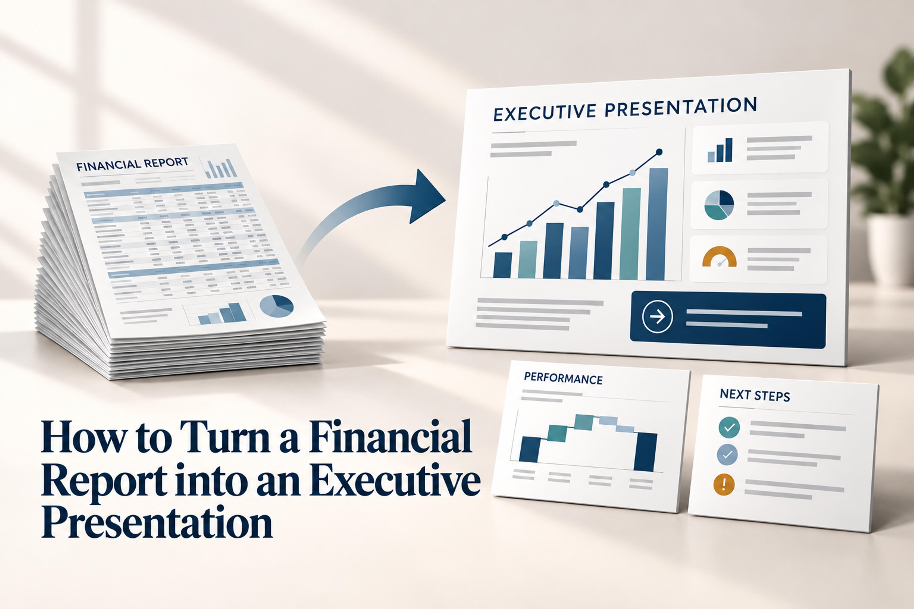 How to Turn a Financial Report into an Executive Presentation